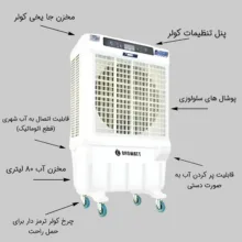 کولر سلولزی 6000 بروات مدل P-BR32000