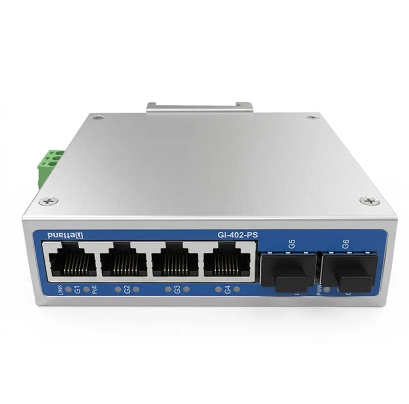 سوییچ صنعتی POE 4 پورت نتلند مدل GI-402-PS