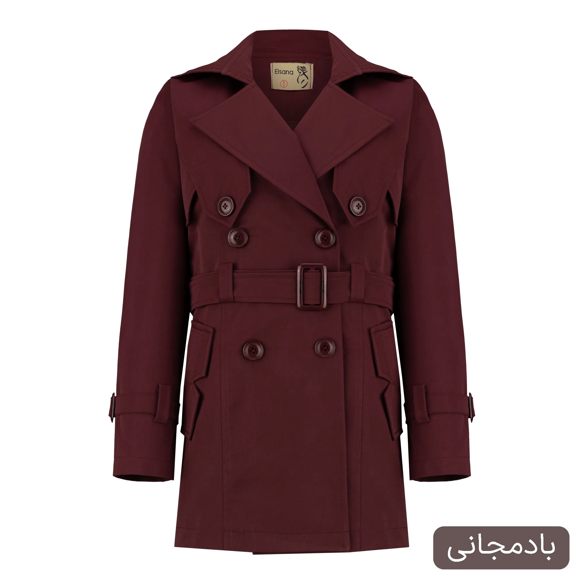 بارانی زنانه السانا مدل تیتار کد 2341