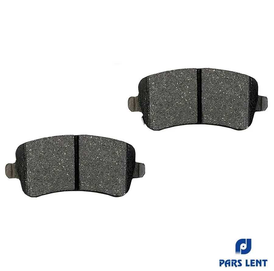لنت ترمز دیسکی عقب خودرو لنت پارس کد 1-80210 دو جفت مناسب برای تیگو 8 پرو مکس هیبرید PHEV