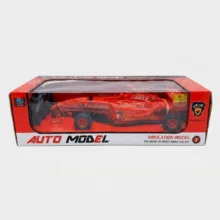 ماشین کنترلی فرمول یک مدل Racing Formula Car با باتری شارژی، چرخ‌های لاستیکی و ابعاد 420 × 150 × 100 میلی‌متر
