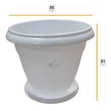 گلدان اشکان مدل G06 سایز 35*31 سانتی متر
