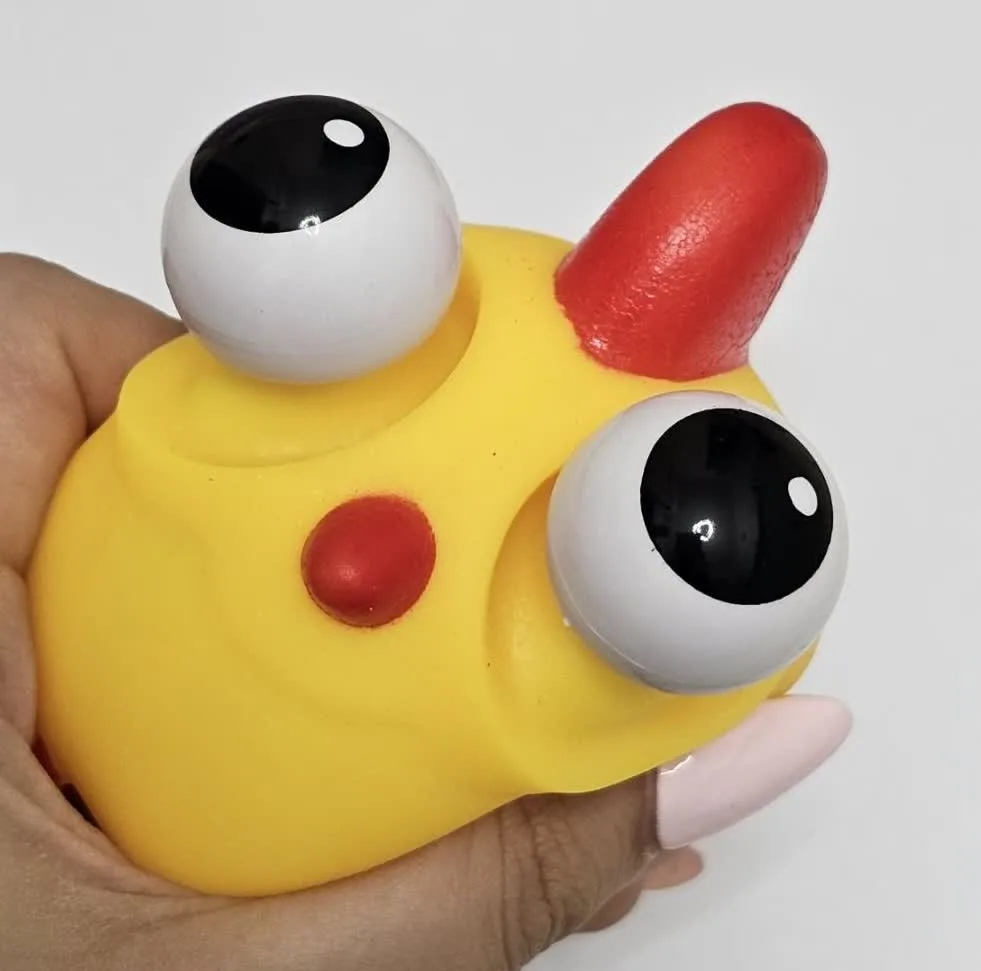 فیجت ضد استرس ناب سل مدل مرغ بامزه طرح چشم پرشی کد Anti-stress fidget naab007