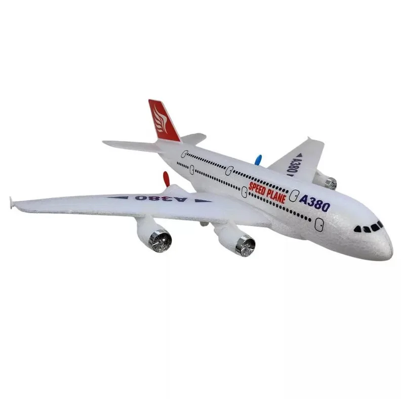 هواپیما بازی کنترلی ناب سل مدل مسافربری شارژی ایرباس کد AIRCRAFT AIRBUS A380 با قابلیت پرواز