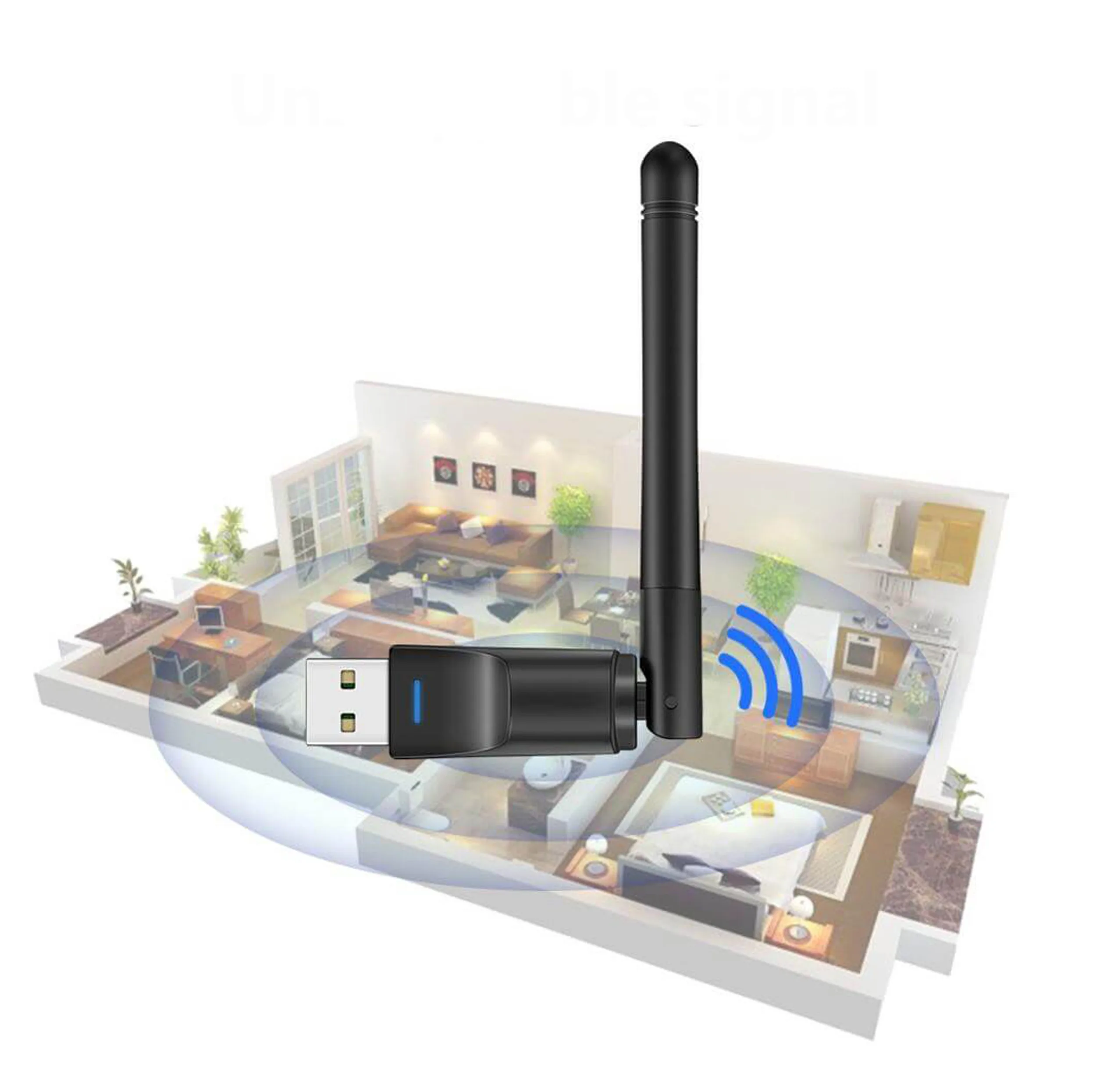 USB کارت شبکه مدل UW07BT