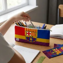 جامدادی مستر راد مدل تیم بارسلونا کد fiory 2117
