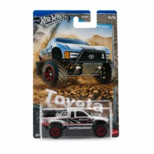 ماشین بازی هات ویلز مدل HW Toyota Off-Road Truck Silver Series