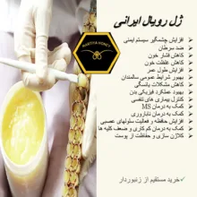 ژل رویال ایرانی مارتیا هانی - 50 گرم