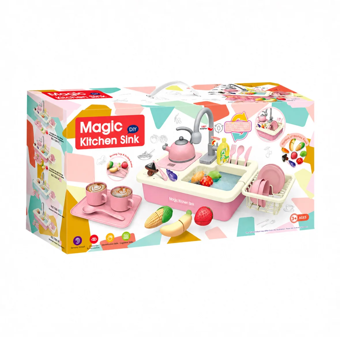 اسباب بازی مدل سینک ظرفشویی Magic kitchen sink A7