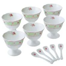 بستنی خوری آنجلا مدل ZP-231 بسته 6 عددی