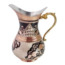 پارچ مسی مدل نقره کوب کد ZH299