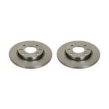 دیسک چرخ جلو جی آی اس پی کد 229715 مناسب برای پژو 206 تیپ 2 بسته دو عددی