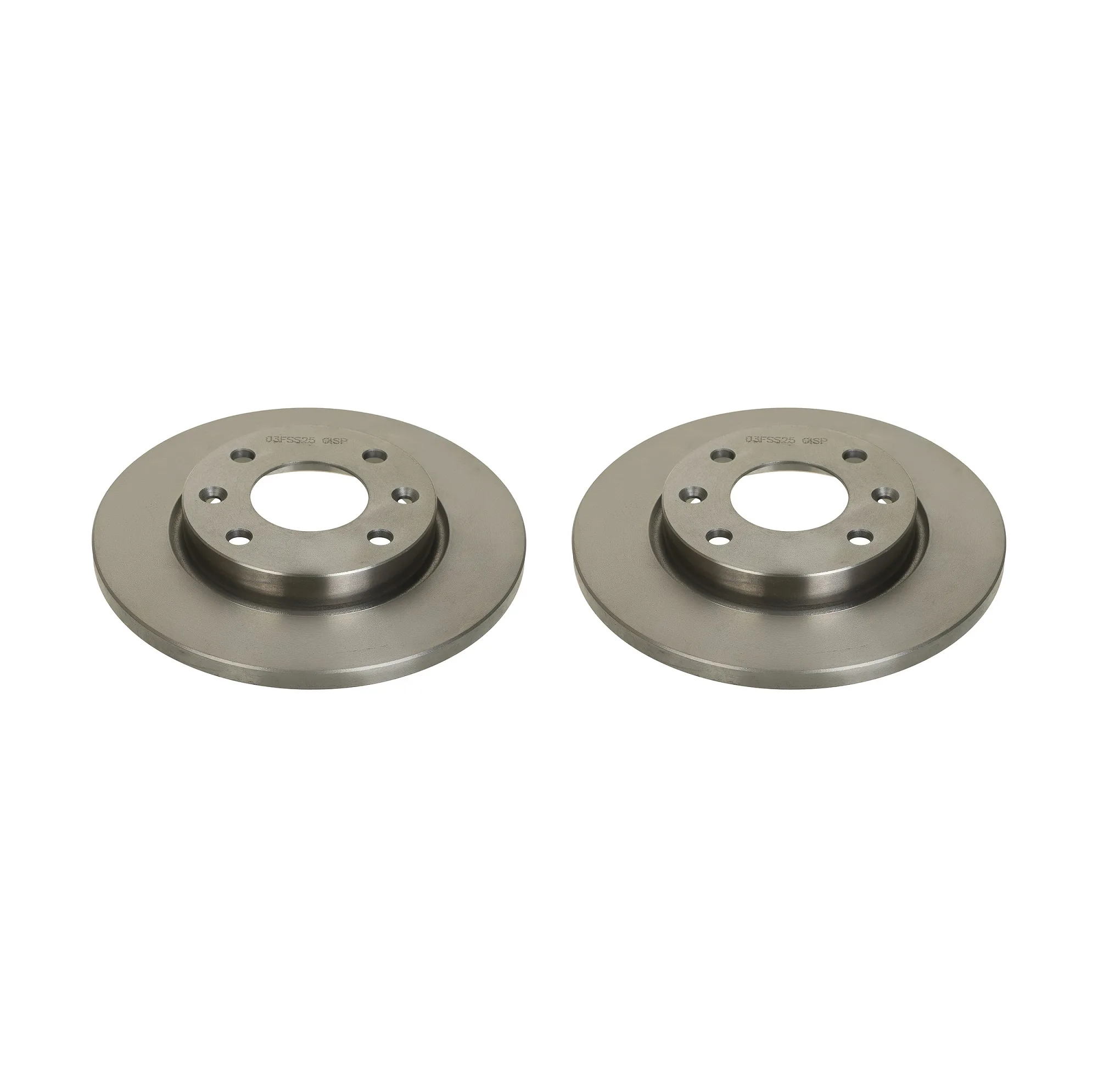 دیسک چرخ جلو جی آی اس پی کد 229715 مناسب برای پژو 206 تیپ 2 بسته دو عددی