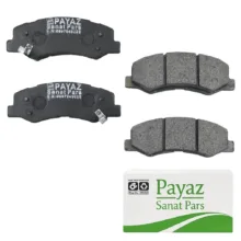 لنت ترمز دیسکی جلو پایاز صنعت پارس مدل P130 دو جفت مناسب برای رانا