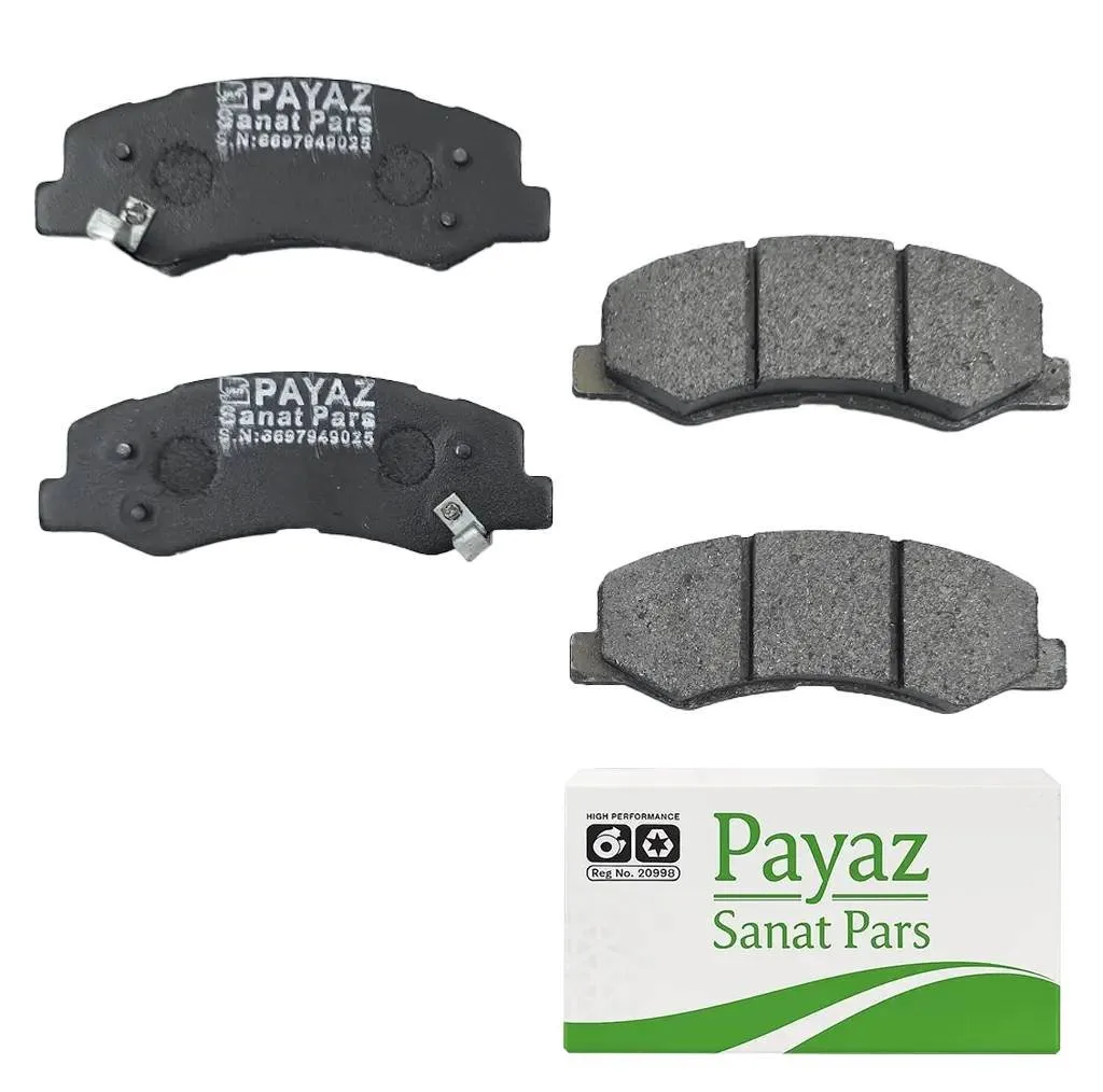 لنت ترمز دیسکی جلو پایاز صنعت پارس مدل P130 دو جفت مناسب برای رانا