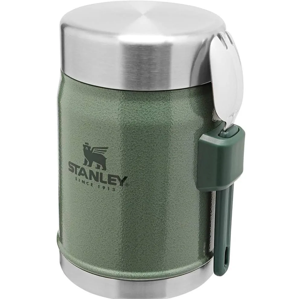 ظرف غذا استنلی مدل کلاسیک قاشق دار گنجایش 0.4 لیتر