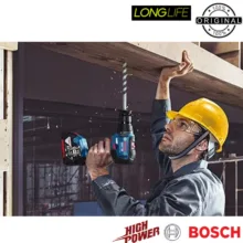 پیچ گوشتی شارژی چکشی 18 ولت بوش مدل فوق حرفه ای GSB 18V-50 Brushless + 3 Battery
