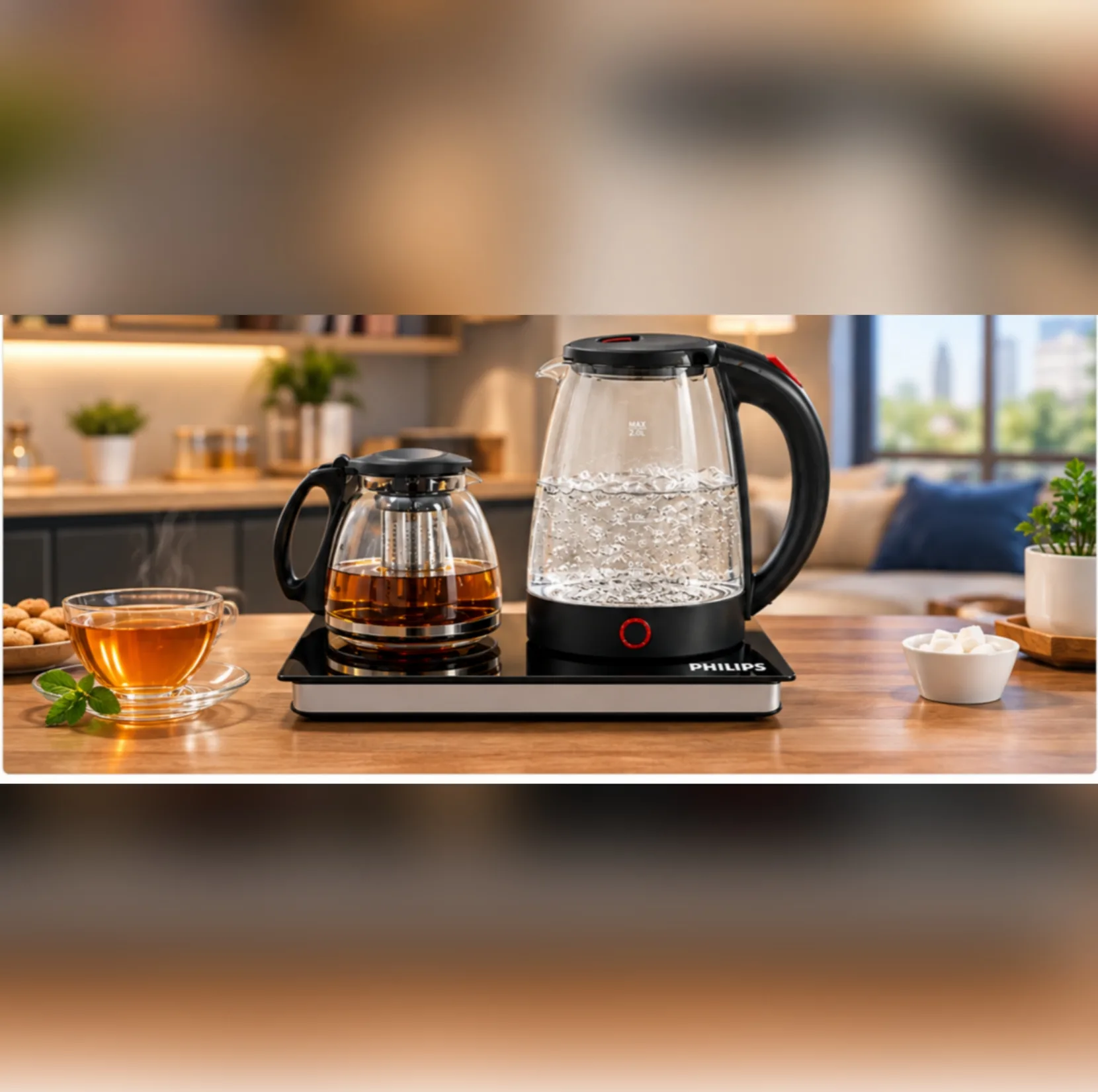 چایساز کنار هم فیلیپس مدل Kettle