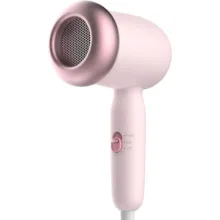 سشوار مسافرتی 550 وات شیائومی مدل DC001 با موتور BLDC، سری با پخش یکنواخت گرما، یک سرعته و یک حالته