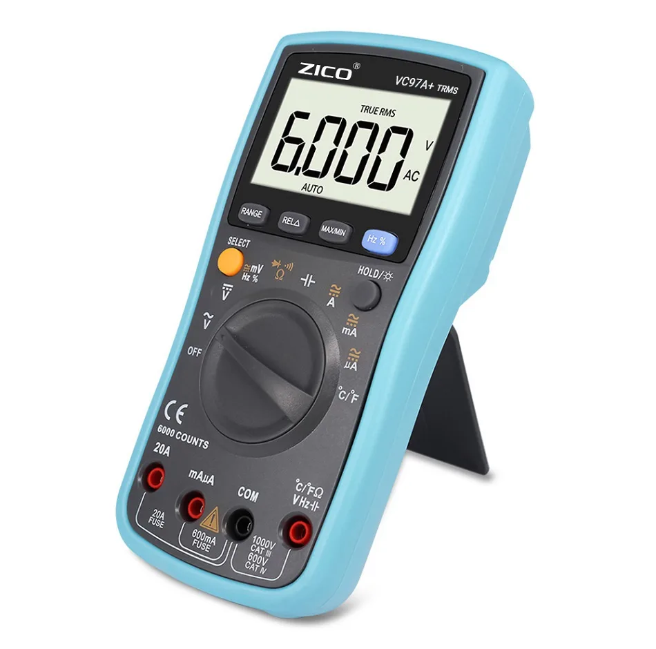 مولتی متر دیجیتال زیکو مدل VC97A Plus TRMS