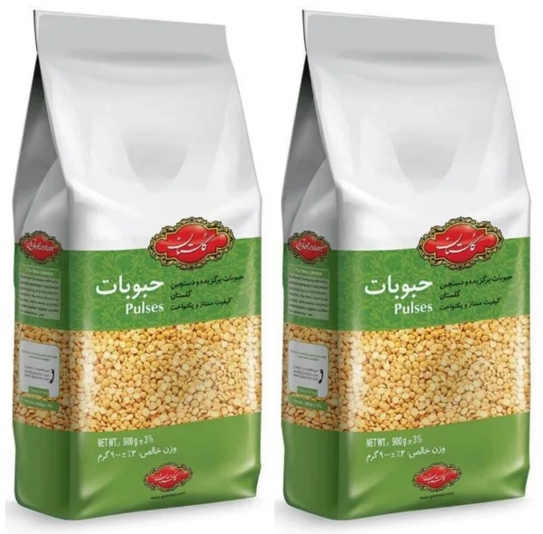 لپه گلستان - 900 گرم بسته 2 عددی