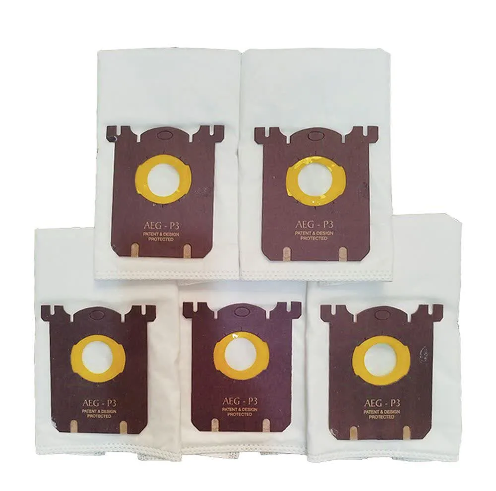 کیسه جاروبرقی مدل FC 9057 میکرو فیلتر5 لایه مناسب جاروبرقی فیلیپس و آاگ بسته 5 عددی
