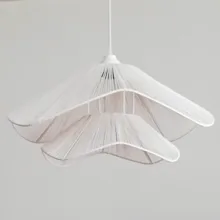 لوستر بافتنی مدل سقفی دست باف مکرومه دریا