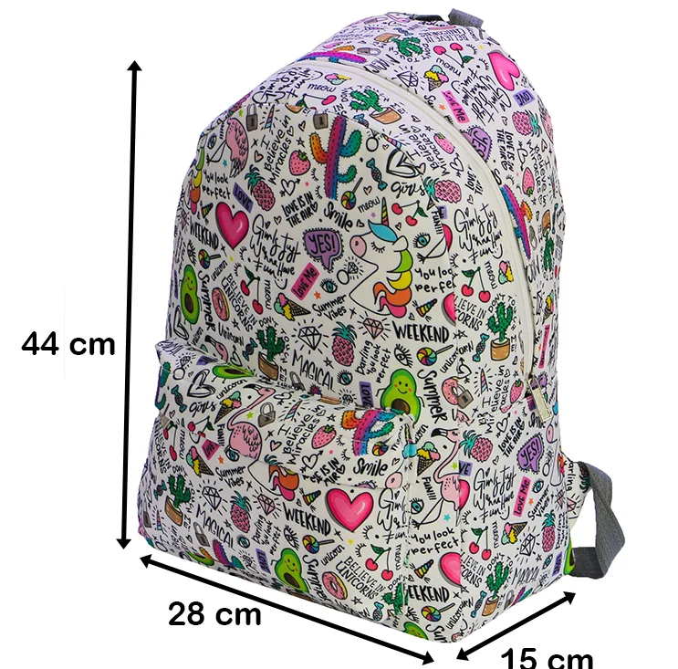 کوله پشتی دخترانه مدل RX-760