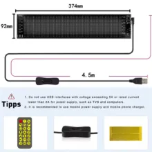 نمایشگر ال ای دی منعطف خودرو مدلFlexible LED Car Screen