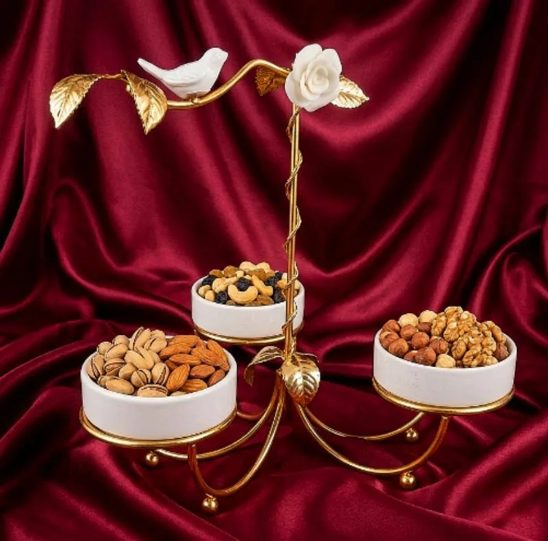 ظرف سرو مدل آجیل خوری طرح شاهکار