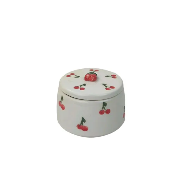 سرویس چای خوری سه پارچه یک نفره مدل گیلاس