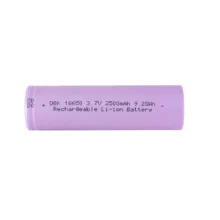 باتری لیتیومی قابل شارژ دی بی کی مدل 18650 2500mAh 3.7V LI-ION ظرفیت 2500 میلی آمپر ساعت