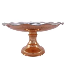شیرینی خوری مسی مدل خورشیدی کد ZH120.3