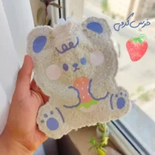 کیسه آب گرم مدل خرس نرمالو توتی فروتی با ظرفیت 200 میلی لیتر