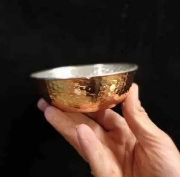 پیاله مسی مدل چکشی کد ZH03.3