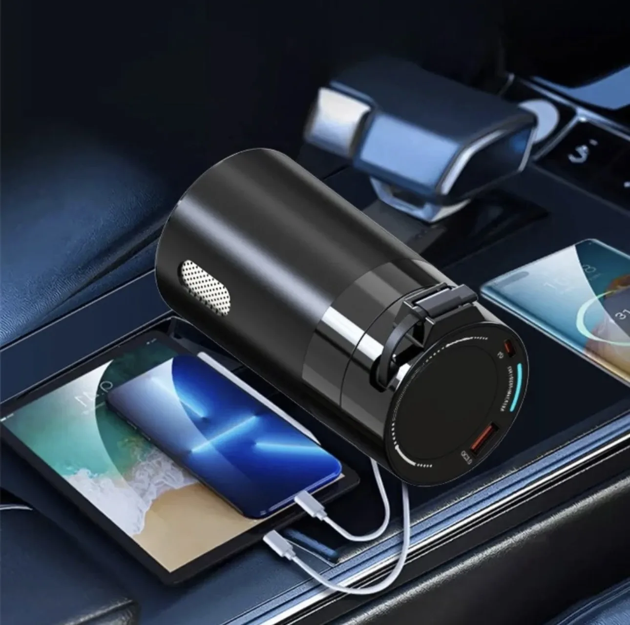 مبدل برق خودرو پاورولوجی مدل CAR POWER INVERTER 200W UNIVERSAL PWCPI200WBK