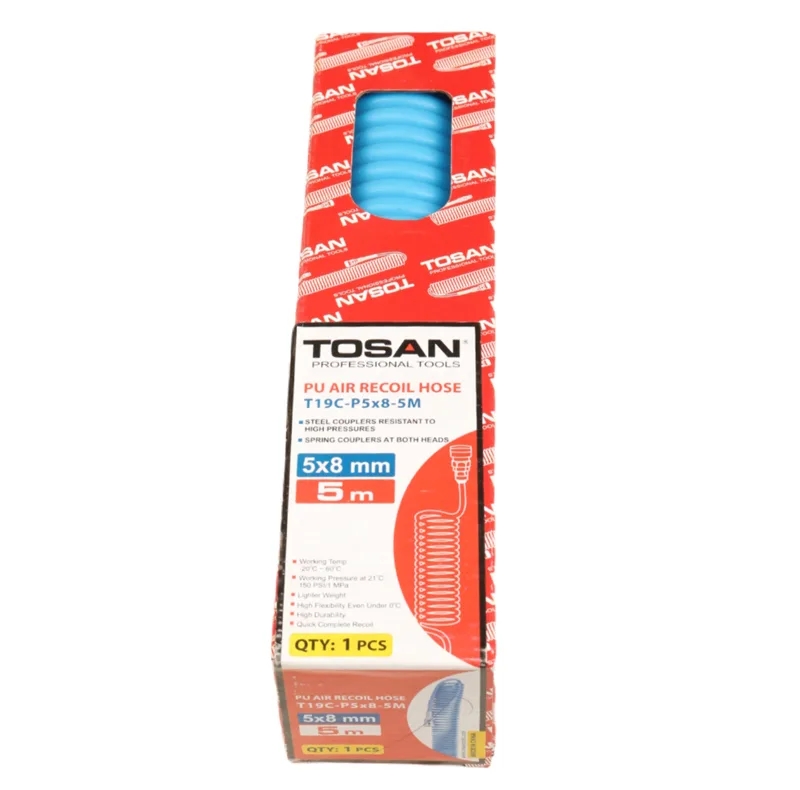 شلنگ فنری توسن مدل T19C-5M طول 5 متر