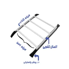 باربند خودرو اسلیپر مدل AL - 1 مناسب برای رنو ال90