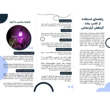 لامپ رشد گیاه 18 وات لایت ایران مدل Full Spectrum پایه E27