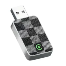 کارپلی و اندروید اتو مدل Wireless CarPlay/Android Auto به همراه مبدل USB به USB-C و کابل افزایش طول USB