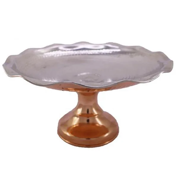 شیرینی خوری مسی مدل خورشیدی کد ZH120.3