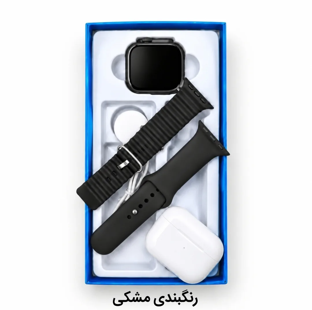 ساعت هوشمند 49 میلی متری زد تی مدل مکس 20 با بند سیلیکونی به همراه هدفون بلوتوثی