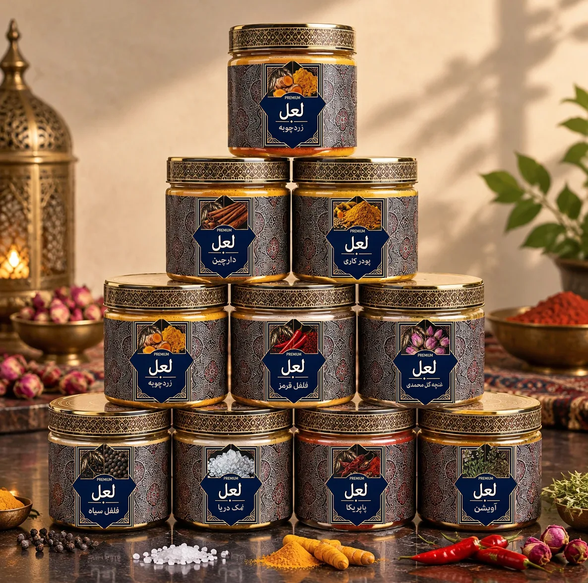 دانه فلفل سیاه ممتاز لعل - ۱۶۰ گرم