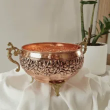 شکلات خوری مسی مدل اطلس کد ZH434.1