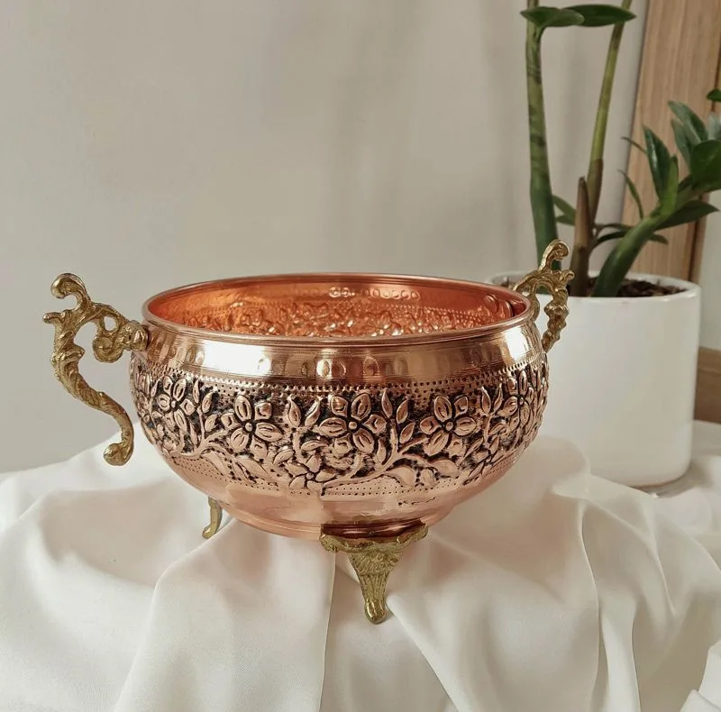 شکلات خوری مسی مدل اطلس کد ZH434.1
