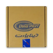 دیسک ترمز چرخ جلو دینا پارت مدل 1506002 فولادی مناسب برای پراید