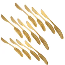 کارد صبحانه خوری طرح پر بسته 12 عددی