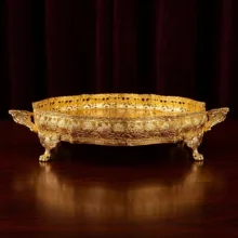 سینی دسته دار مدل 34920 سایز 30x30 سانتی‌متر