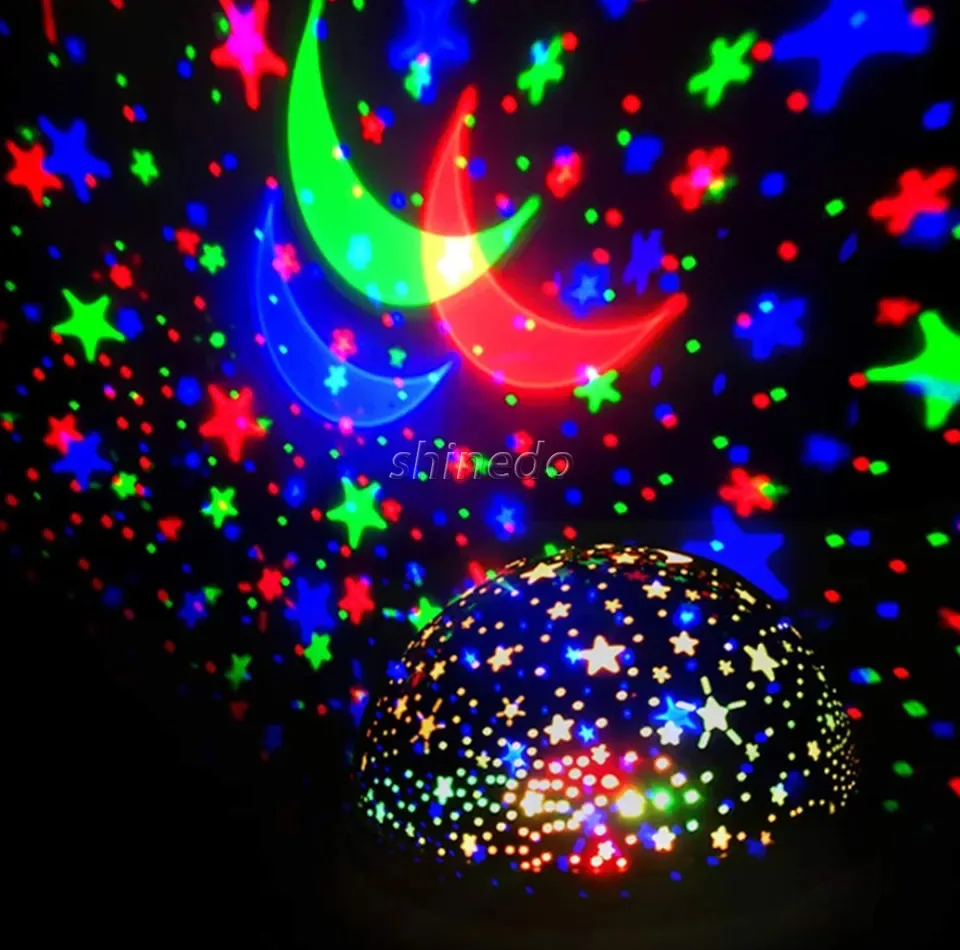 چراغ خواب اتاق کودک مدل LED MINI STAR LIGHT طرح کهکشانی