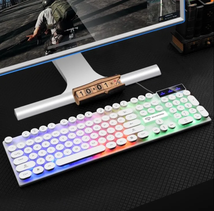کیبورد و ماوس گیمینگ دیوایپارد مدل GMK-30
